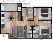 Apartamento 3 quartos suíte sacada à venda no bairro...