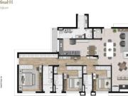 Apartamento · 3 suítes · 2 vagas · Batel