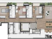 Apartamento 3 Suítes a venda Metrô Vila Madalena...