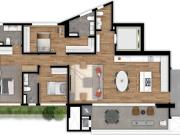 Apartamento 3 suites no Bigorrilho