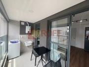 Apartamento 40 m² 1 suíte+ lavabo mobiliado campo belo