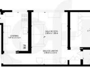Apartamento, 43 M², Venda, 1 Dormitório, 1 Banheiro, 1...
