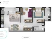 Apartamento · 48m² · 2 Quartos