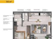 Apartamento 51 m² com suíte e vaga em Pinheiros –...