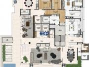 Apartamento 543m2, 4 quartos, 4 suítes, varanda com...