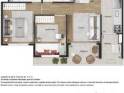 APARTAMENTO 55M², 2 DORMITÓRIOS SENDO 1 SUÍTE, TERRAÇO...