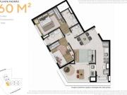 Apartamento 60m² 2 dormitórios Vila Osasco Osasco