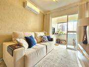 Apartamento 65m² mobiliado com 2 dormitórios, 1 vaga de...