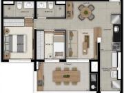 apartamento 70 m² 2 quartos Metrô V. Matilde São Paulo