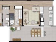 APARTAMENTO 71M2 2 DORMITÓRIOS VILA IZABEL