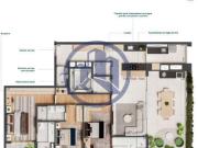 Apartamento 74m², 2 suítes, varanda, 1 vaga, laser...