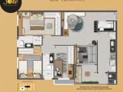 Apartamento 82m² 3 dormitórios, sendo 1 suíte Bela Vista...