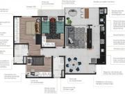 Apartamento 83m² 3 dormitórios, suíte e varanda Gourmet...