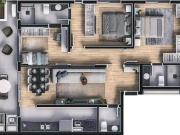 APARTAMENTO 90M² 3 QUARTOS 1 SUÍTE 3 WC. SACADA 2 VAGAS