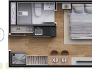 Apartamento a 100 metros do metrô Vila Sonia com 17, 24,...