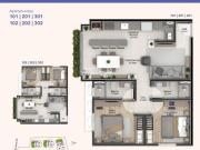 APARTAMENTO Á 5 MINUTOS DA RUA COBERTA DE GRAMADO