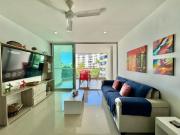 Apartamento a media cuadra de la playa en bellohorizonte