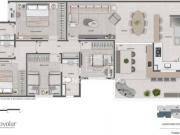 Apartamento à venda, 119 m² por R$ 1.207.348,00 Jaraguá...