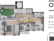 Apartamento à venda, 121 m² por R$ 1.924.696,00...