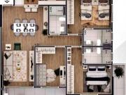 Apartamento com 3 dormitórios à venda, 125 m² por R$...