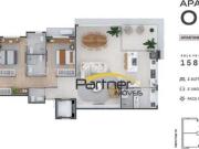 Apartamento à venda, 158 m² por R$ 2.608.720,00...