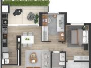 Apartamento à Venda 2 Dormitórios no Bosco Centrale no...