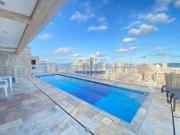 Apartamento à venda 3 quartos suíte lazer Gonzaga Santos SP