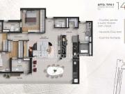 Apartamento á venda 3 Suítes, sendo 1 Suíte Master com...