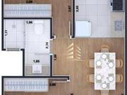 Apartamento à venda, 47 m² por R$ 334.000,00 Vila...
