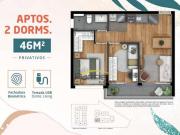 Apartamento à venda, 48 m² por R$ 956.170,00 Jardim...
