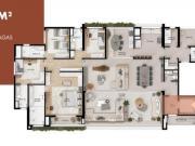 Apartamento a venda 4 suítes 262m2 Brooklin São Paulo SP