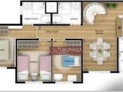 Apartamento com 3 dormitórios à venda, 58 m² por R$...