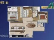 Apartamento à venda, 87 m² por R$ 1.316.370,32 Gutierrez...