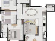 Apartamento à venda, 91 m² por R$ 985.000,00 Água Verde...