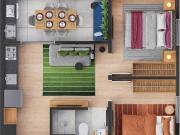Apartamento a venda ao lado do metrô 2 Quartos minha...
