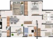 Apartamento à venda Bairro Granja Marileusa