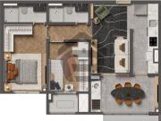 Apartamento à Venda com 2 Dormitórios na Aclimação
