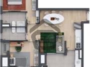 Apartamento à Venda com 2 Dormitórios no Brooklin