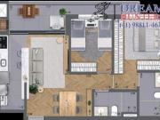 Apartamento com 2 dormitórios, sendo 1 Suíte, 1 Vaga, 68...