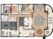 Apartamento a Venda em Jardim Paulistano 3 Suítes e 3 Vagas