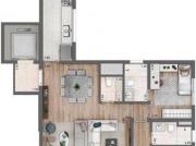 Apartamento a Venda em Perdizes com 2 Suítes e 2 Vagas