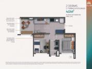 Apartamento à venda em São Paulo, Vila Mariana, com 2...