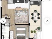 Apartamento à Venda em Vila Madalena 1 Suíte e 1 Vaga