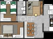apartamento à venda em Vila Miguel Vicente Cury