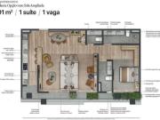 Apartamento à Venda Itaim Bibi 2 Dormitórios e 1 Vaga