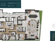 Apartamento a Venda Jardins São Paulo 4 Suítes e 4 Vagas...