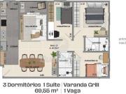 Apartamento à venda na Vila Guarani