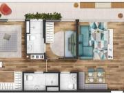 Apartamento à Venda na Vila Madalena 2 Suítes e 1 Vaga