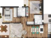 Apartamento à Venda na Vila Madalena Com 2 Dormitórios 1...