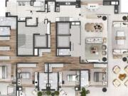 Apartamento a Venda na Vila Olímpia Com 3 Quartos 3...